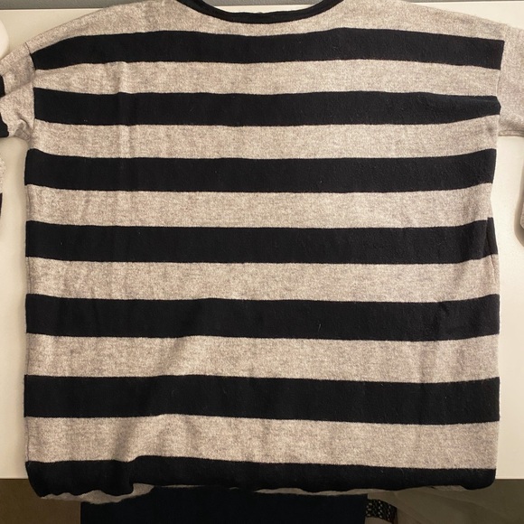 Vince Cashmere Striped Sweater - Picture 6 of 10